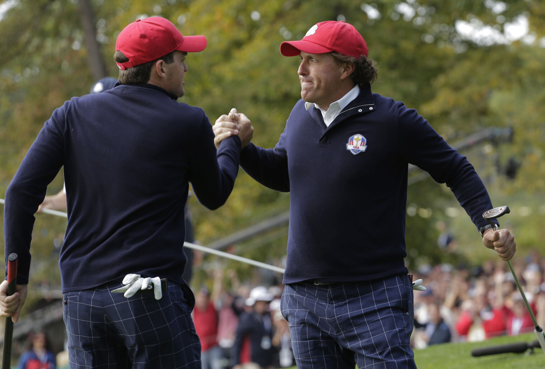 Keegan Bradley, Phil Mickelson